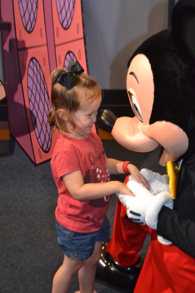 Charlotte loved Mickey -- I think the feeling was mutual.